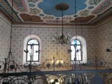 Interiér synagogy