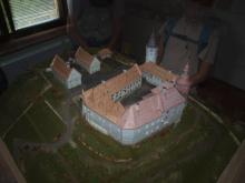 Model zámku v muzeu