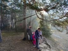 Poslední den ráno byla mlha jen řídká.
