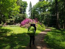 Dalším cílem bylo arboretum Bukovina