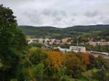 Podzimní barvy a Benešovské sídliště