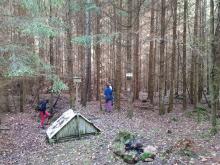 U Floriánské studánky jsme se zastavili na hru.