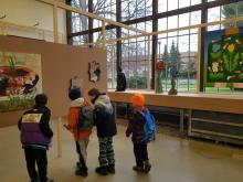 11. března - Zobáky zaujala i doprovodná výstava obrazů a dalších umělěckých děl