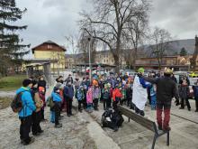 Jako obvykle byla akce zahájena na nádraží Řevnice.