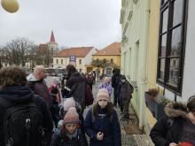 Vystoupili jsme na náměstí v Jílovém