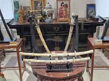 V Japonské sekci nás čekala sbírka mečů.