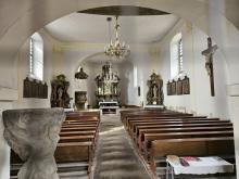 Jeden pohled do kostela Svaté Anny v Tisé