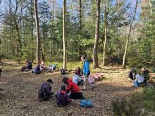 Nedaleko německých hranic vyhlásil Lembas hru na skládání mapy.