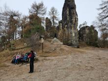 V neděli jsme konečně navštívíli samotné Tiské stěny.