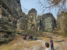 A to jsme opět u startu a míříme do západní části okruhu.