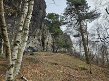 A to už odcházíme za skal zpět do Tisé