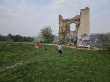 14. dubna - o den později měly Vlaštovky na tutéž hru o kousek lepší počasí.